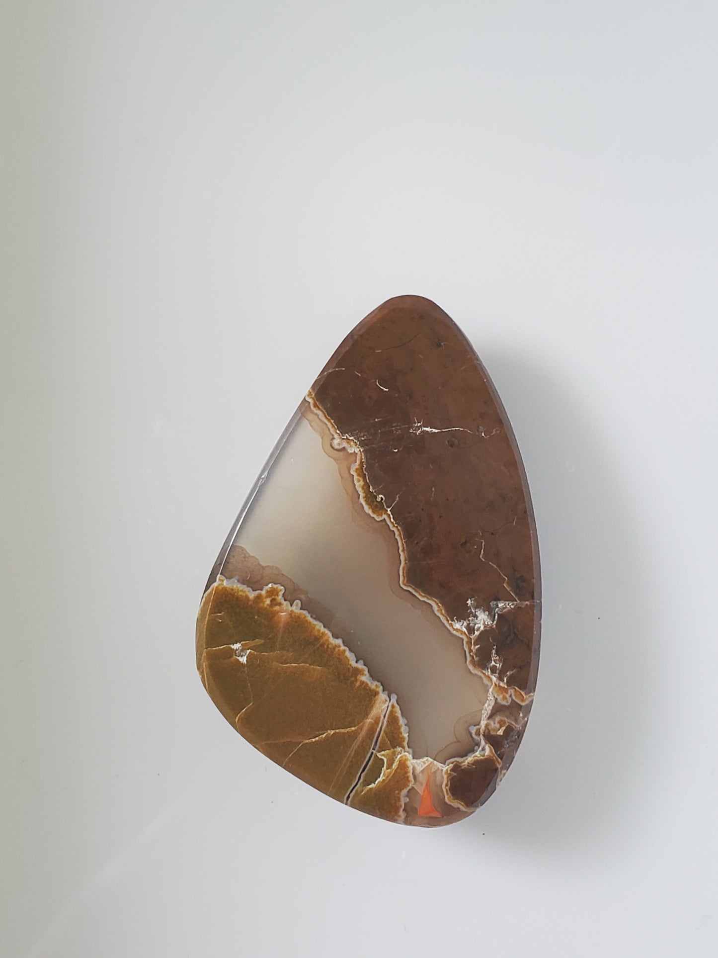 Botswana Agate Pendant Teardrop