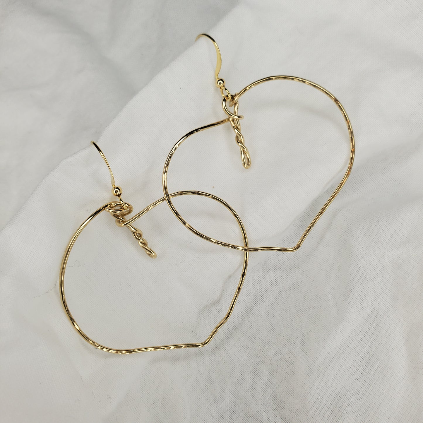 Merrie Monarch 2025 Antherium Earring-Brass