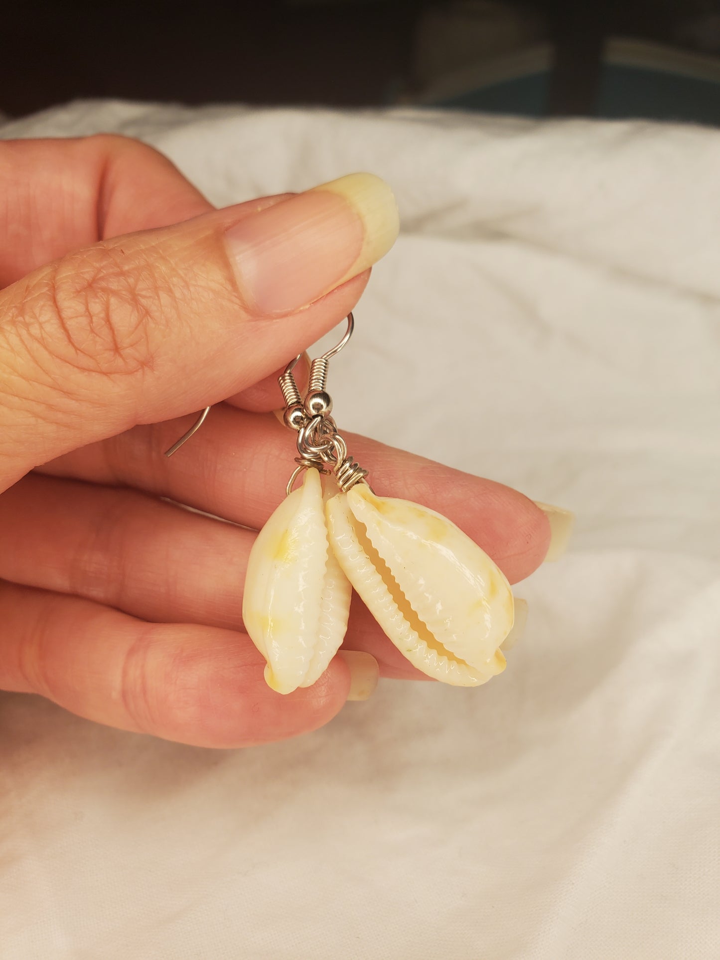 Cowrie Shell Dangles