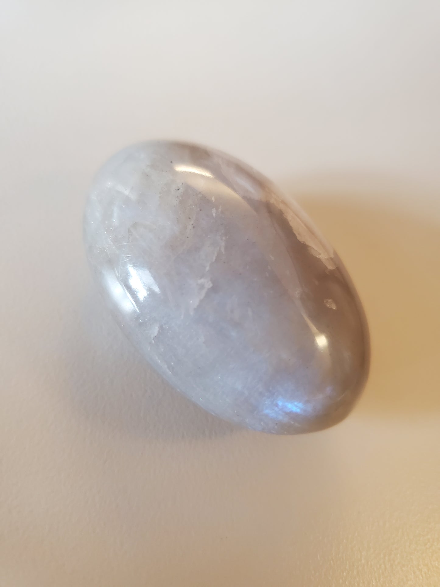 New Moonstone Palm Stone Medium