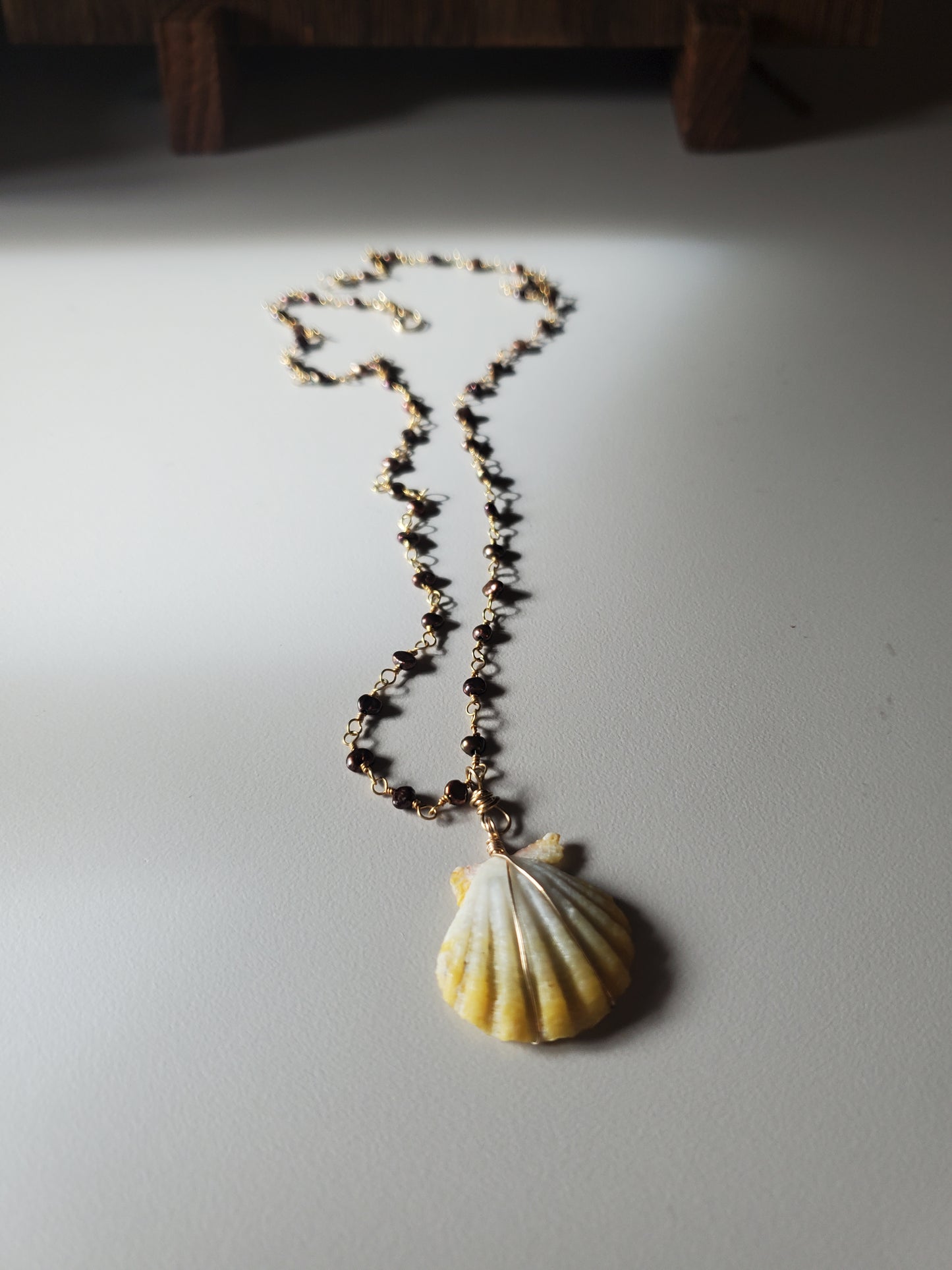 Hawaiian Sunrise Shell Pendant