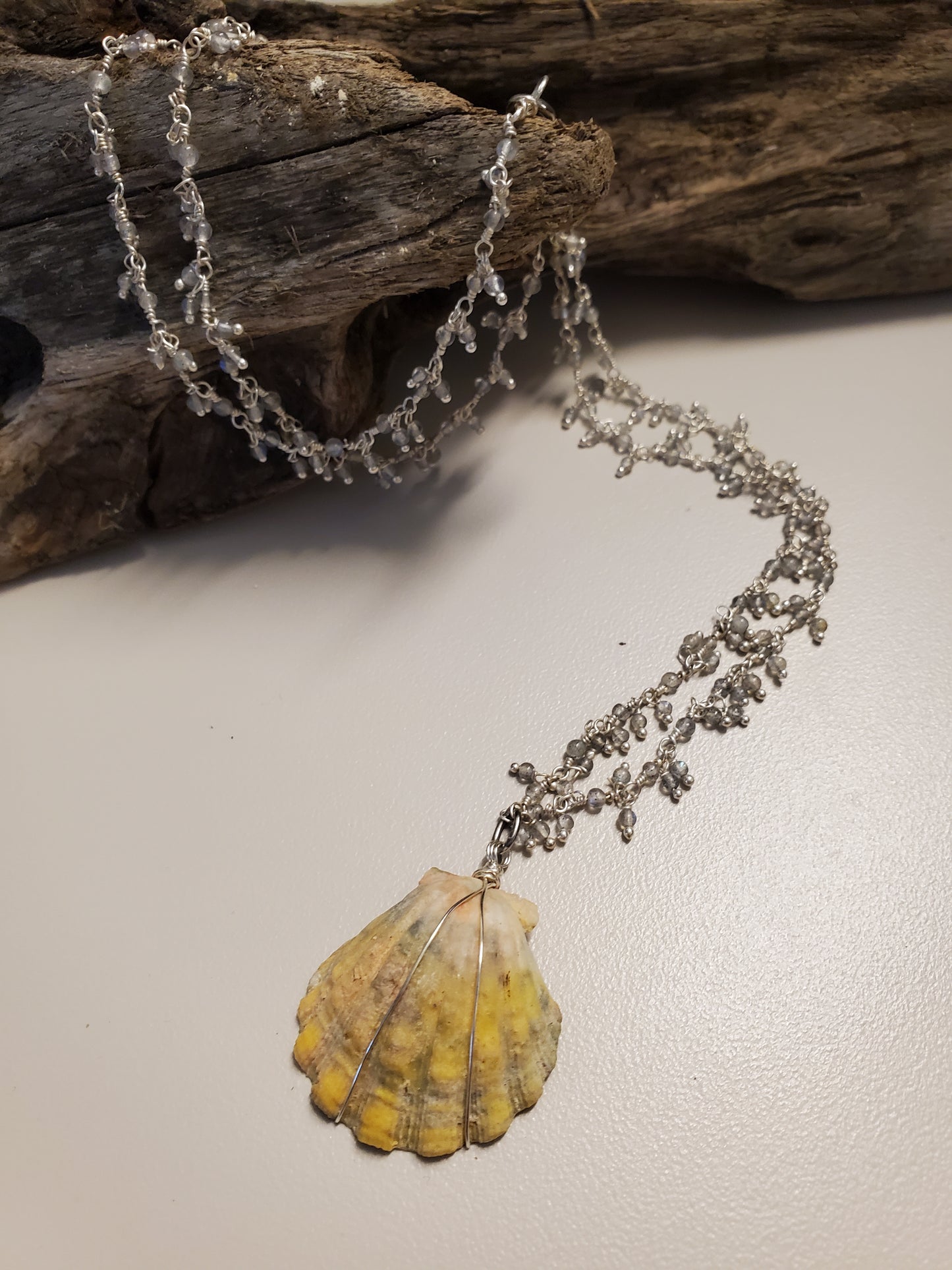 Sunrise with Moonstone Necklace